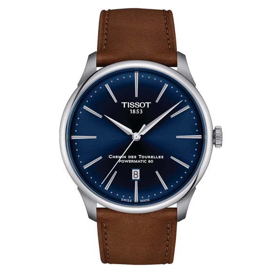 Tissot Chemin des Tourelles Powermatic 80 42 mm férfi karóra T139.407.16.041.00