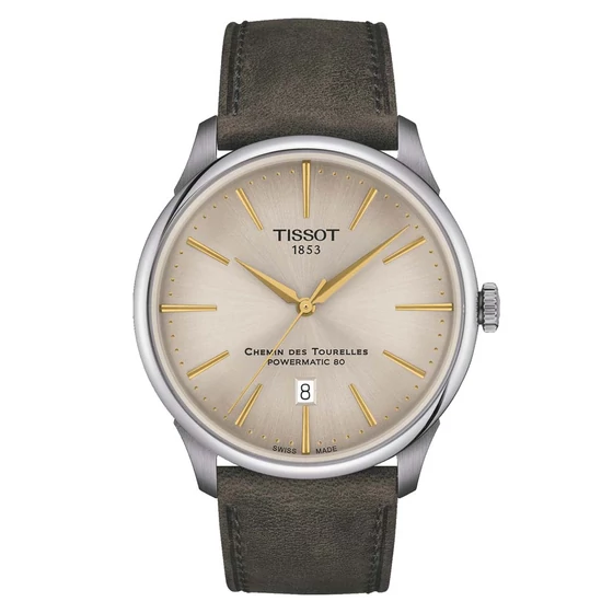 Tissot Chemin des Tourelles Powermatic 80 42 mm férfi karóra T139.407.16.261.00
