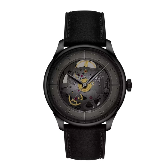 Tissot Chemin Des Tourelles Skeleton férfi karóra T139.836.36.441.00