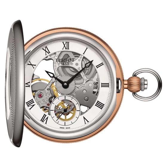 Tissot Bridgeport Mechanical Skeleton zsebóra T859.405.29.273.00