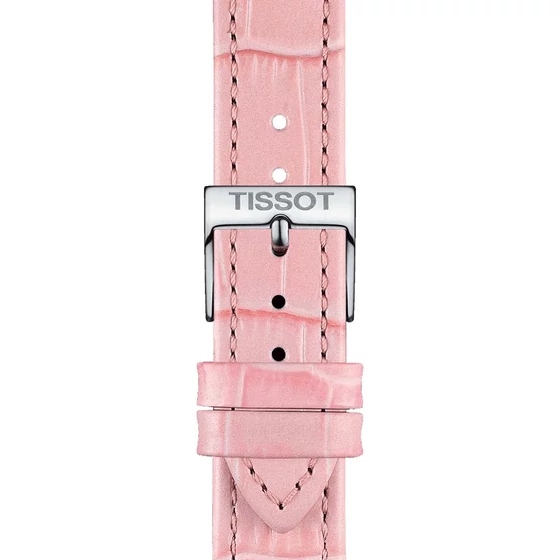 Tissot rózsaszín gyári bőrszíj 16 mm