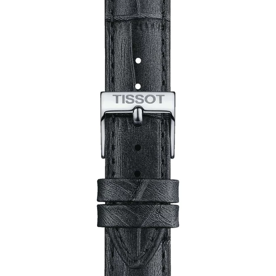Tissot szürke gyári bőrszíj 16 mm