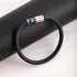 Kép 6/6 - Maserati Recycled Leather férfi karkötő JM222AVE09