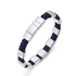 Kép 1/4 - Police Iconic Monogram férfi karkötő PEAGB0001202