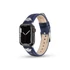 Kép 2/3 - Police Wings kék bőr Apple Watch szíj 22 mm