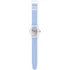 Kép 3/3 - Swatch Clearly Blue Strip unisex karóra SUOK156