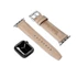 Kép 1/3 - Timberland Sapo bézs bőr Apple Watch szíj textil felsőrésszel 20 mm