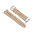 Kép 2/3 - Timberland Sapo bézs bőr Apple Watch szíj textil felsőrésszel 20 mm