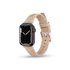 Kép 3/3 - Timberland Sapo bézs bőr Apple Watch szíj textil felsőrésszel 20 mm