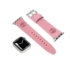 Kép 1/3 - Timberland Danum rózsaszín bőr Apple Watch szíj 20 mm