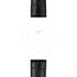 Kép 3/3 - Tissot fekete gyári bőrszíj 22 mm