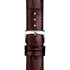 Kép 1/3 - Tissot barna gyári bőrszíj 20 mm