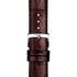 Kép 1/3 - Tissot barna gyári bőrszíj 20 mm