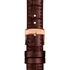 Kép 1/3 - Tissot barna gyári bőrszíj 15 mm