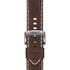 Kép 1/3 - Tissot barna gyári bőrszíj 22 mm