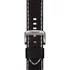 Kép 1/3 - Tissot fekete gyári bőrszíj 22 mm