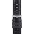 Kép 1/3 - Tissot fekete gyári bőrszíj 22 mm