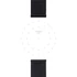 Kép 3/3 - Tissot fekete gyári textil óraszíj 22 mm
