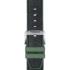 Kép 1/3 - Tissot zöld gyári szilikon óraszíj bőr felsőrésszel 22 mm