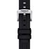 Kép 1/3 - Tissot fekete gyári szilikon óraszíj 18 mm