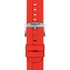 Kép 1/3 - Tissot piros gyári szilikon óraszíj 22 mm